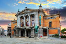 Nationaltheater Oslo Fassadenelemente Massiv Obernkirchener Sandstein®