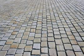 Obernkirchener Sandstein® paving stones cut surface